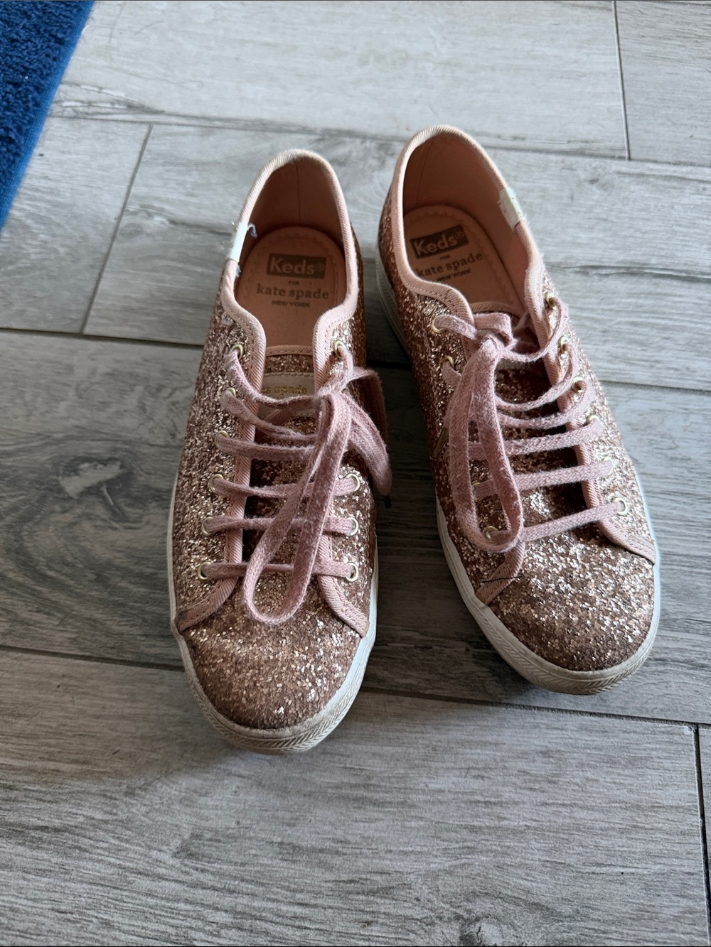 Glitter Keds by Kate spade